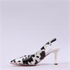 Una Healy Escapade Slingback High Heel - Cow Print